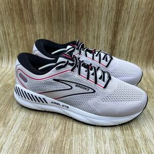 Brooks Ariel GTS 23 Women's Size 9.5 D Wide Running Shoes Gray Pink 1203901D078